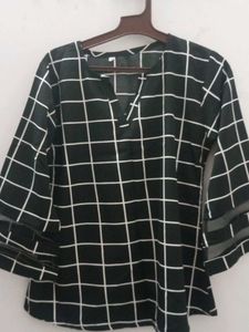 Checked Top