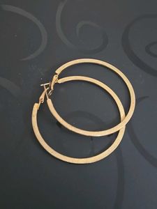 Gold Contemporary Earrings