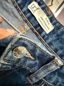 Wide Leg Denim Jeans