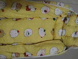 Baybee 3 in 1Velvet Cotton Bed And Carry