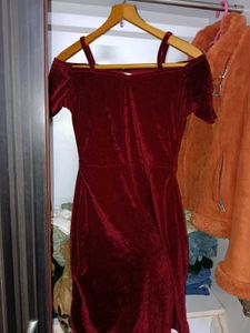 Elegant Velvet Dress