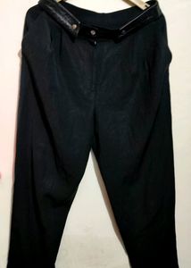 Black Pant Trousers For Girl Or Women 30 Waist