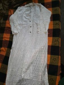 Elegant White Kurta