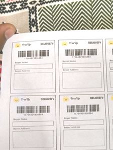 20 Shipping Label Cards