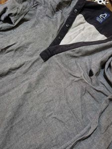 Men's Grey Casual Shirt