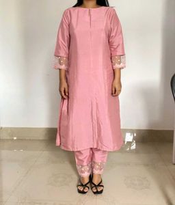 Pink Kurti Set
