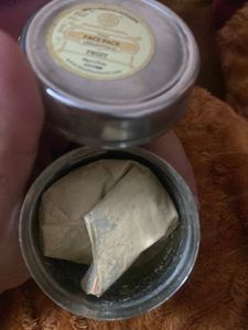 Khadi Fruit Face Pack and hair bun