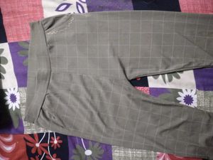 Checked Casual Pants