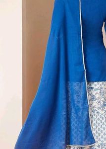 Royal Blue Dupatta