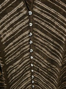 Shaded Brown Cotton Kurta