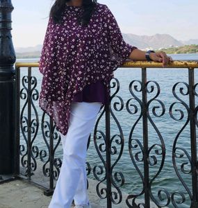 Poncho Style Top
