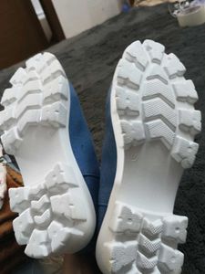 Brand new with boxes Blue Chunky Platform Boots