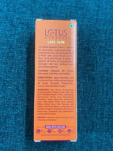 Lotus Herbals Mattegel Sunscreen