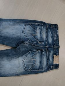Stylish Faded Blue Denim Jeans for Men