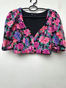 Floral Crop Top