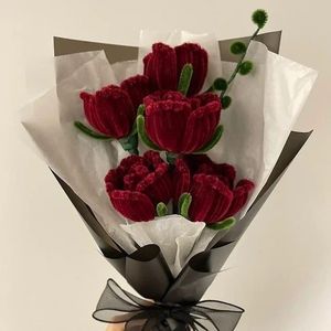 Handmade rose flower
