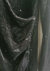 Glittery velvet dress