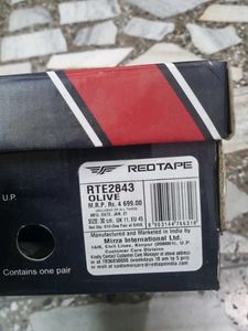 Redtape Olive Green Sneakers UK-11