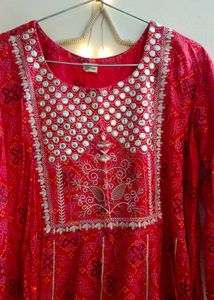 Partwear Ethnic Cotton Gown XXL