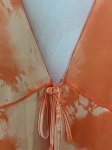 Tie-Dye Mini Dress🧡✨🍑