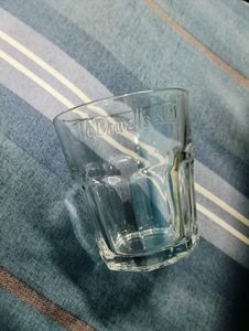 mc dowels original glass with box.