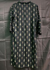 single black kurta