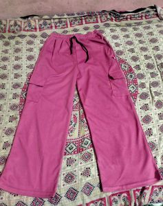 Pink Cargo Pants