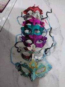 Party Mask and Birthday Banner
