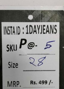 women block cotton cargo lowver size 28 (P-5)