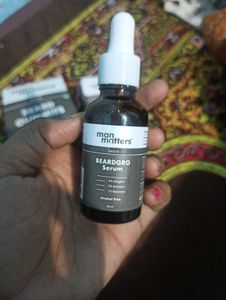 Man Matters Beard Gummies &amp; Serum