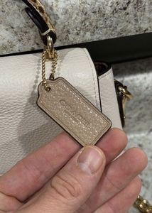 Coach White Handbag