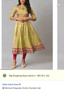 W Brand Kurta Set