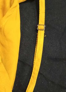 Mustard Crop Top &amp; Flare Pant Set