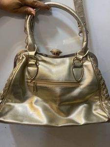 Golden Bling Bag