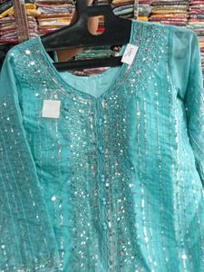 Sea Green Kurta Set