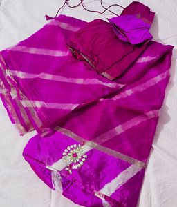 organza saree