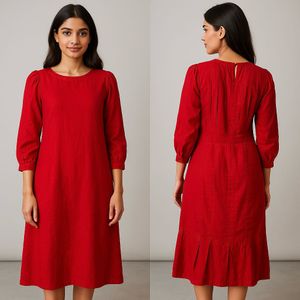 Red Midi Dress