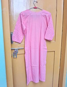 Beautiful Chikan n Sequins Kurta