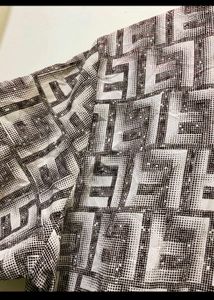 Patterned Button-Down Shirt