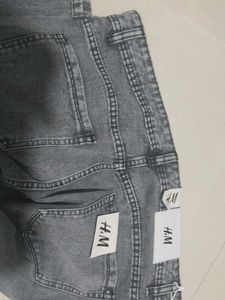 H&amp;M Grey Jeans  Loose/Straight Fit