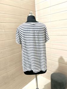 H&amp;M LogoStriped Tee - Classic Style