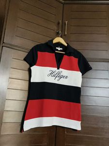 Tommy Hilfiger Color blocked Polo T-shirt