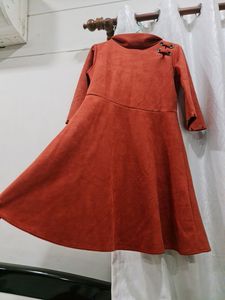Frock In Sweat Fabric