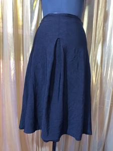 Elegant Navy Blue Skirt