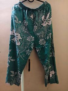 Green Floral Kaftan Dress