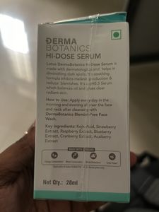 Sealed Lotus Face Brightening Kojic Acid Serum