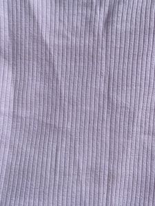 Cute Lilac Ribbed Tee