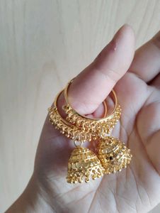 GOLDEN JHUMKA