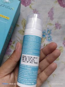 Moisturizing Sunscreen Cream