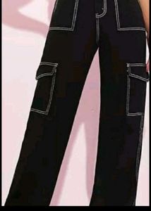 Black Cargo Pants..